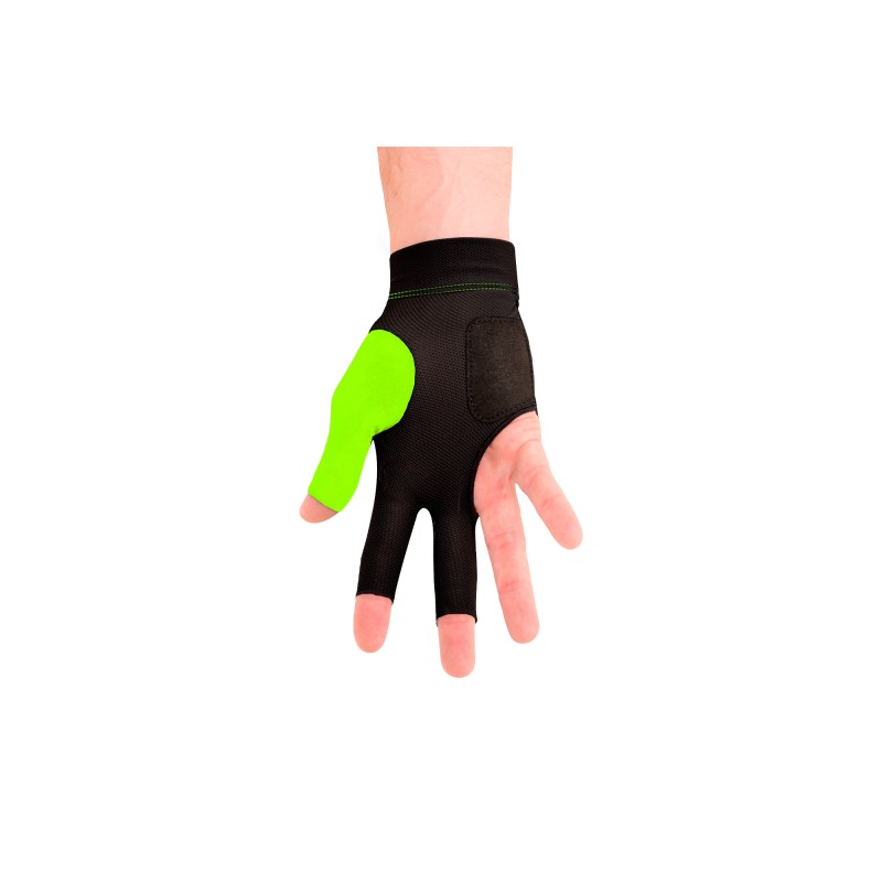 Handschuh, Predator Second Skin, 3-Finger, neon-grün, für rechte Hand
