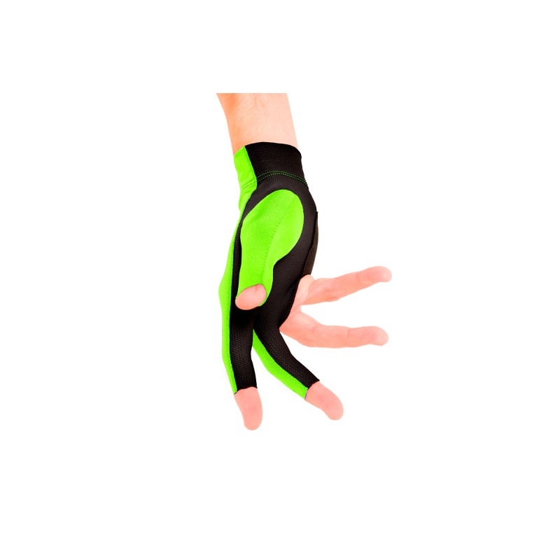Handschuh, Predator Second Skin, 3-Finger, neon-grün, für rechte Hand