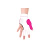 Handschuh, Predator Second Skin, 3-Finger, pink-weiß, für linke Hand Handschuh, Predator Second Skin, 3-Finger, pink-weiß, für linke Hand