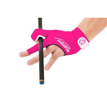 Handschuh, Predator Second Skin, 3-Finger, pink-weiß, für linke Hand