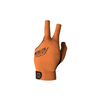 Handschuh, Predator Second Skin, 3-Finger, orange-schwarz, für linke Hand