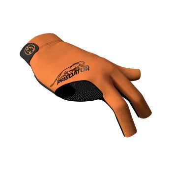 Handschuh, Predator Second Skin, 3-Finger, orange-schwarz, für rechte Hand