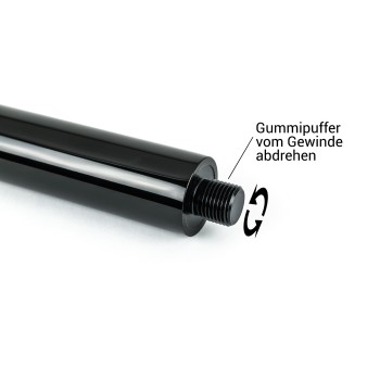 Predator Queue-Verlängerung QR 2 inkl.  Uni-Loc Gummipuffer