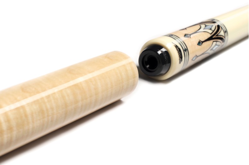 Queueverlängerung, Predator QR 2 inkl. Uni-Loc-Gummipuffer, curly maple
