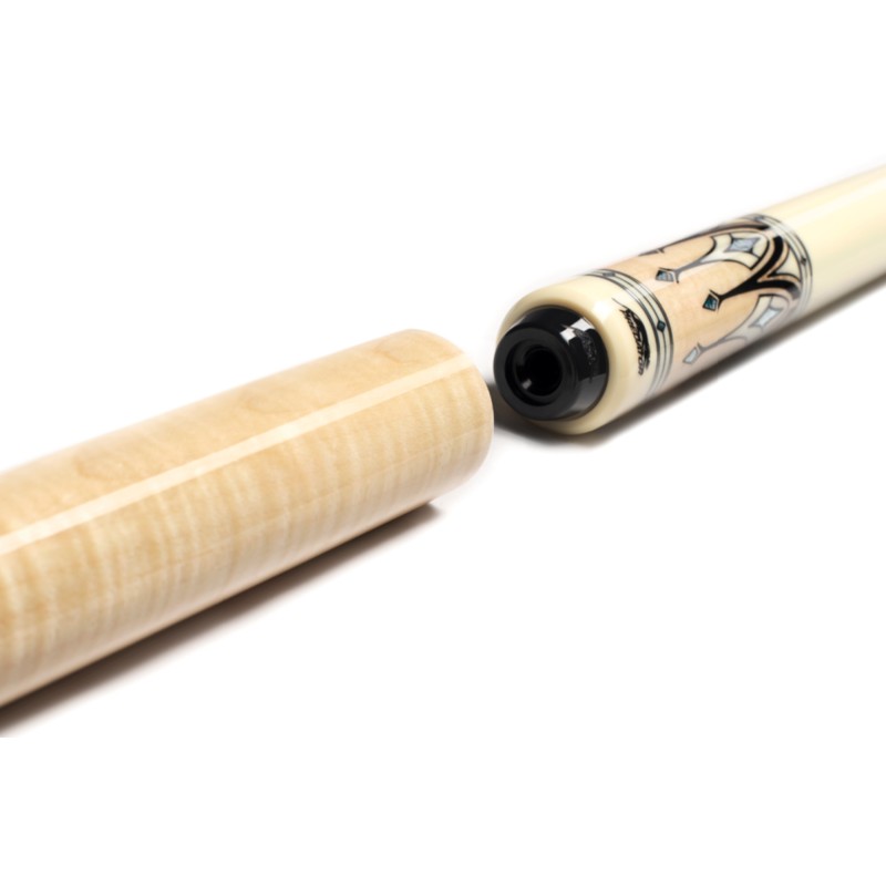 Queueverlängerung, Predator QR 2 inkl. Uni-Loc-Gummipuffer, curly maple
