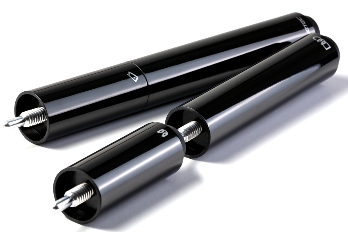 Queueverlängerung, Cuetec Duo Extensions, metallic-schwarz