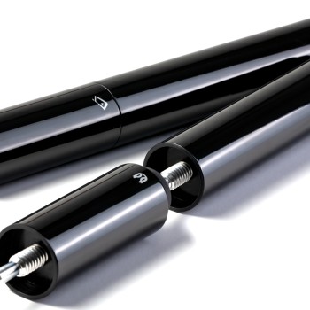 Queueverlängerung, Cuetec Duo Extensions, metallic-schwarz