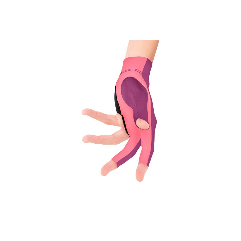Handschuh, Predator Second Skin, 3-Finger, lila-pink, für linke Hand Handschuh, Predator Second Skin, 3-Finger, lila-pink, für linke Hand