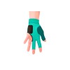 Handschuh, Predator Second Skin, 3-Finger, grün-teal, für linke Hand Handschuh, Predator Second Skin, 3-Finger, grün-teal, für linke Hand