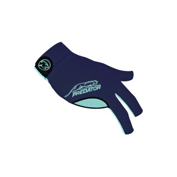 Handschuh, Predator Second Skin, 3-Finger, blau-teal, für rechte Hand