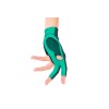 Handschuh, Predator Second Skin, 3-Finger, grün-teal, für linke Hand Handschuh, Predator Second Skin, 3-Finger, grün-teal, für linke Hand