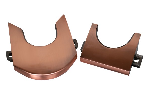 Rahmenecken, Pool, für Competition II Tische, bronze, 4+2