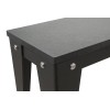 Sitzbank für Billardtisch / Esstisch, Pool, Vancouver III, 7 ft. (Fuß), schwarz/schwarz Sitzbank für Billardtisch / Esstisch, Pool, Vancouver III, 7 ft. (Fuß), schwarz/schwarz