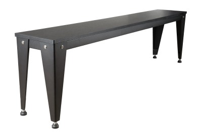 Sitzbank für Billardtisch / Esstisch, Pool, Vancouver III, 7 ft. (Fuß), schwarz/schwarz