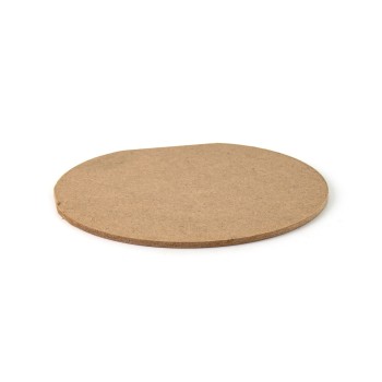 Holzscheibe für Stellfüße, Plywood, 3mm Dick, 115mm Durchmesser