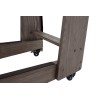 Caddy zum Transportieren von Abdeckplatten, grau gebeizt