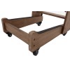 Caddy für Abdeckplatten, grau gebeizte Eiche Caddy für Abdeckplatten, grau gebeizte Eiche