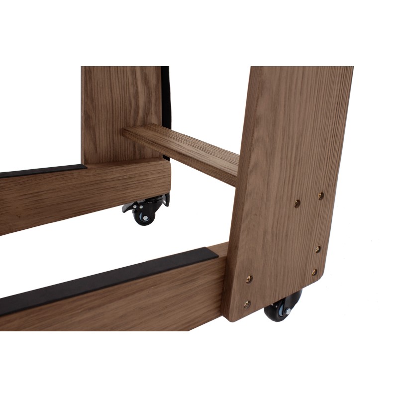 Caddy für Abdeckplatten, grau gebeizte Eiche Caddy für Abdeckplatten, grau gebeizte Eiche