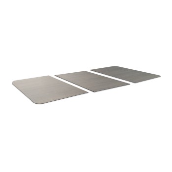 Abdeckplatte, 7 ft. (Fuß), Holzdekor für weißen Cornilleau Hyphen Outdoor Billardtisch
