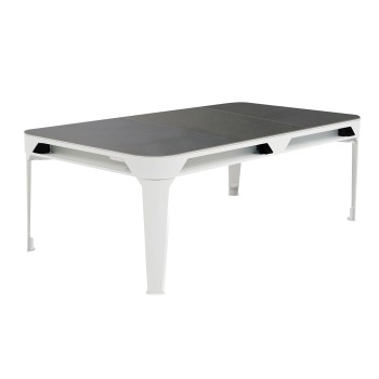 Abdeckplatte, 7 ft. (Fuß), Steindekor für weißen Cornilleau Hyphen Outdoor Billardtisch