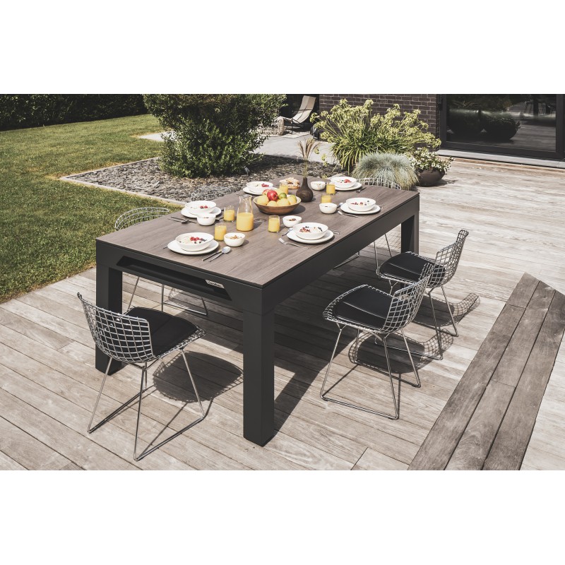 Abdeckplatte, 7 ft. (Fuß), Holzdekor für schwarzen Cornilleau Classic Outdoor Billardtisch Abdeckplatte, 7 ft. (Fuß), Holzdekor für schwarzen Cornilleau Classic Outdoor Billardtisch