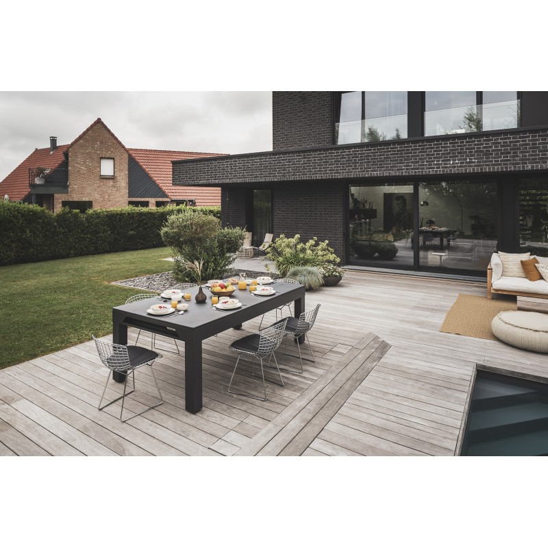 Abdeckplatte, 7 ft. (Fuß), Steindekor für schwarzen Cornilleau Classic Outdoor Billardtisch Abdeckplatte, 7 ft. (Fuß), Steindekor für schwarzen Cornilleau Classic Outdoor Billardtisch
