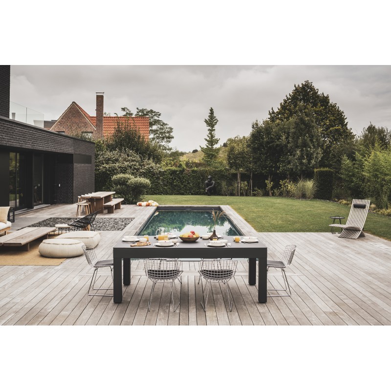 Abdeckplatte, 7 ft. (Fuß), Steindekor für schwarzen Cornilleau Classic Outdoor Billardtisch Abdeckplatte, 7 ft. (Fuß), Steindekor für schwarzen Cornilleau Classic Outdoor Billardtisch