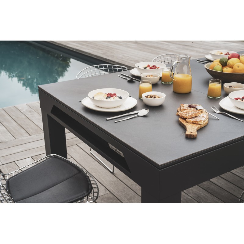 Abdeckplatte, 7 ft. (Fuß), Steindekor für schwarzen Cornilleau Classic Outdoor Billardtisch Abdeckplatte, 7 ft. (Fuß), Steindekor für schwarzen Cornilleau Classic Outdoor Billardtisch