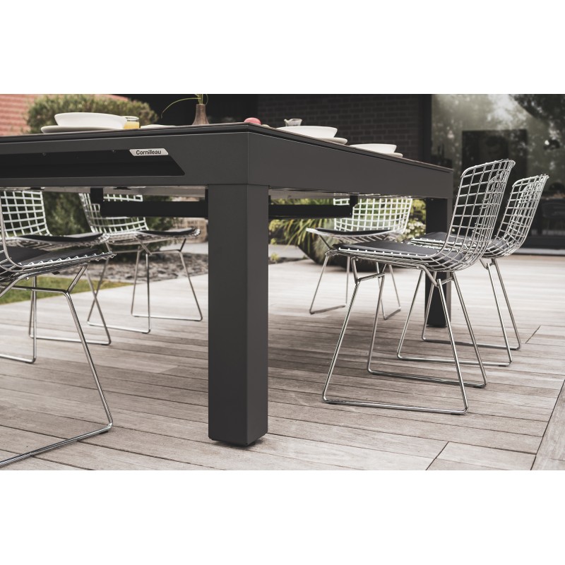 Abdeckplatte, 7 ft. (Fuß), Steindekor für schwarzen Cornilleau Classic Outdoor Billardtisch Abdeckplatte, 7 ft. (Fuß), Steindekor für schwarzen Cornilleau Classic Outdoor Billardtisch