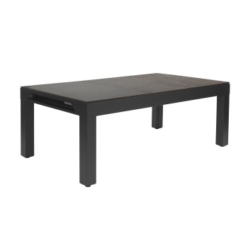 Abdeckplatte, 7 ft. (Fuß), Steindekor für schwarzen Cornilleau Classic Outdoor Billardtisch