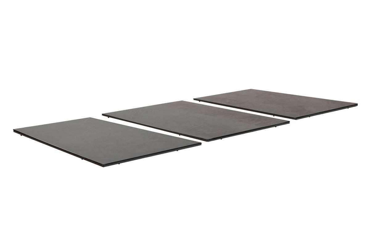 Abdeckplatte, 7 ft. (Fuß), Steindekor für schwarzen Cornilleau Classic Outdoor Billardtisch