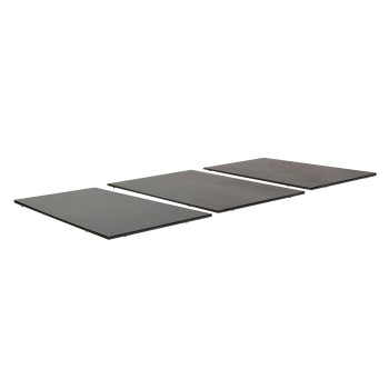 Abdeckplatte, 7 ft. (Fuß), Steindekor für schwarzen Cornilleau Classic Outdoor Billardtisch