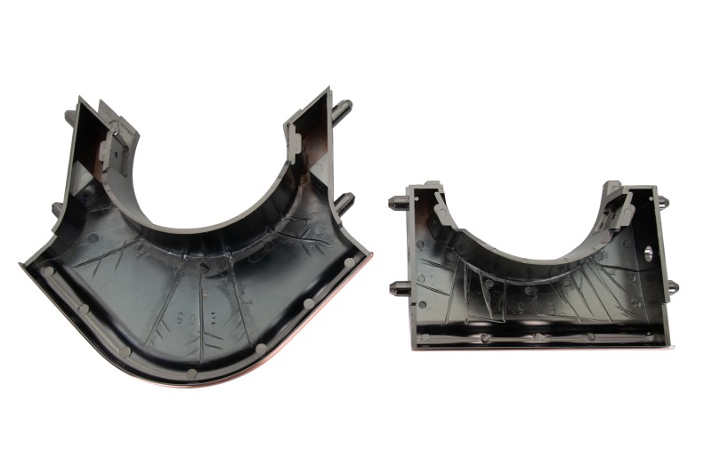 Rahmenecken, Pool, für Dynamic IV, bronze, 4+2