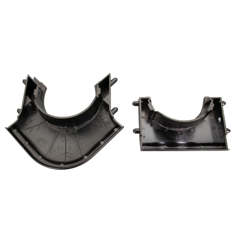 Rahmenecken, Pool, für Dynamic IV, gunmetal, 4+2