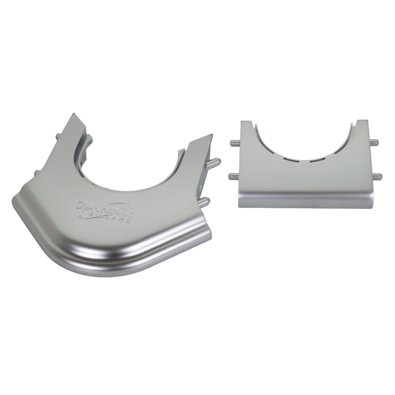 Rahmenecken, Pool, für Dynamic IV, silber glänzend, 4+2 Rahmenecken, Pool, für Dynamic IV, silber glänzend, 4+2