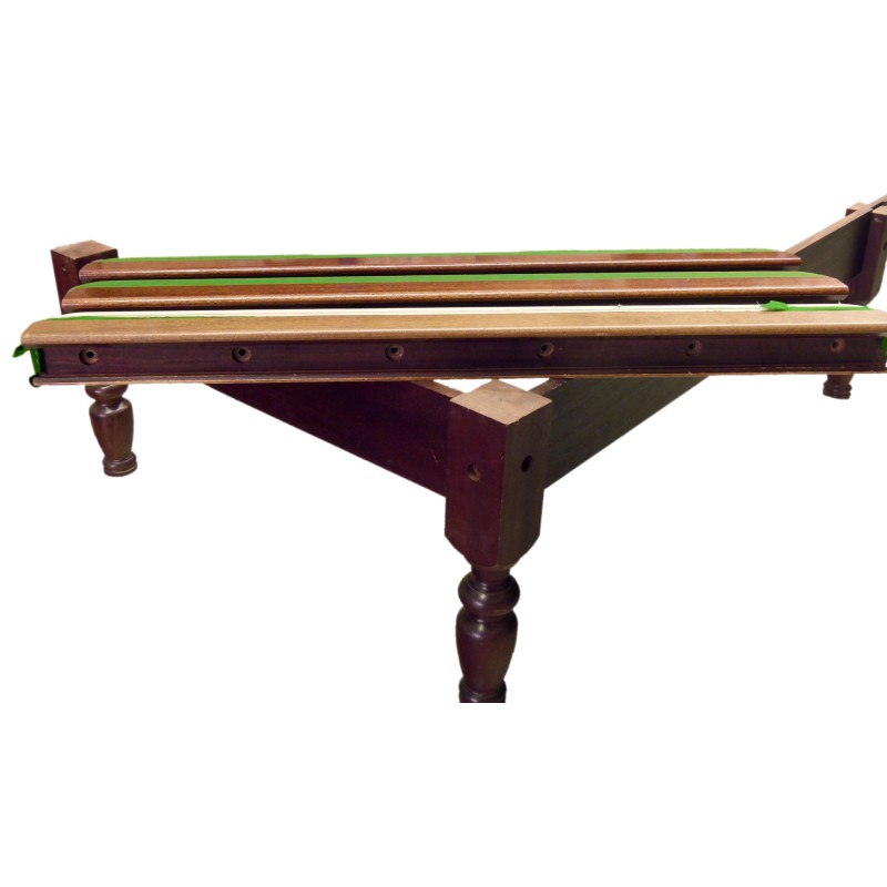 Beine, Billardtisch, 12', mahagoni, Snooker, gebraucht