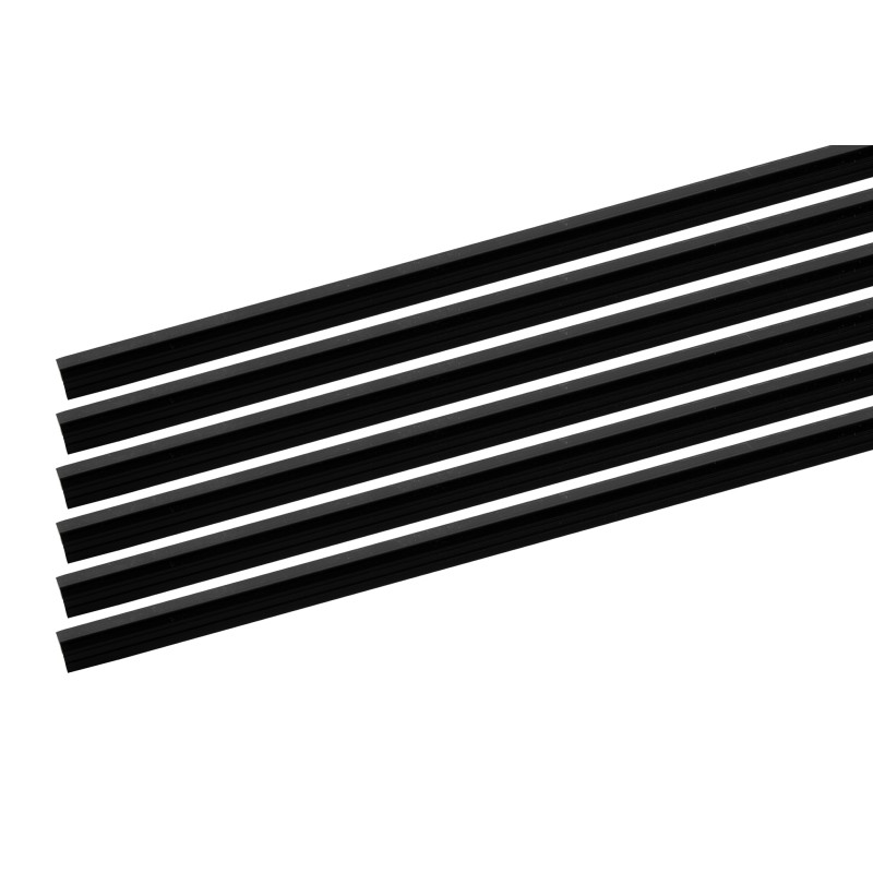 Tuch-Klemmleisten 6,2x6,7 mm für Triumph Plus (6 Stk.)