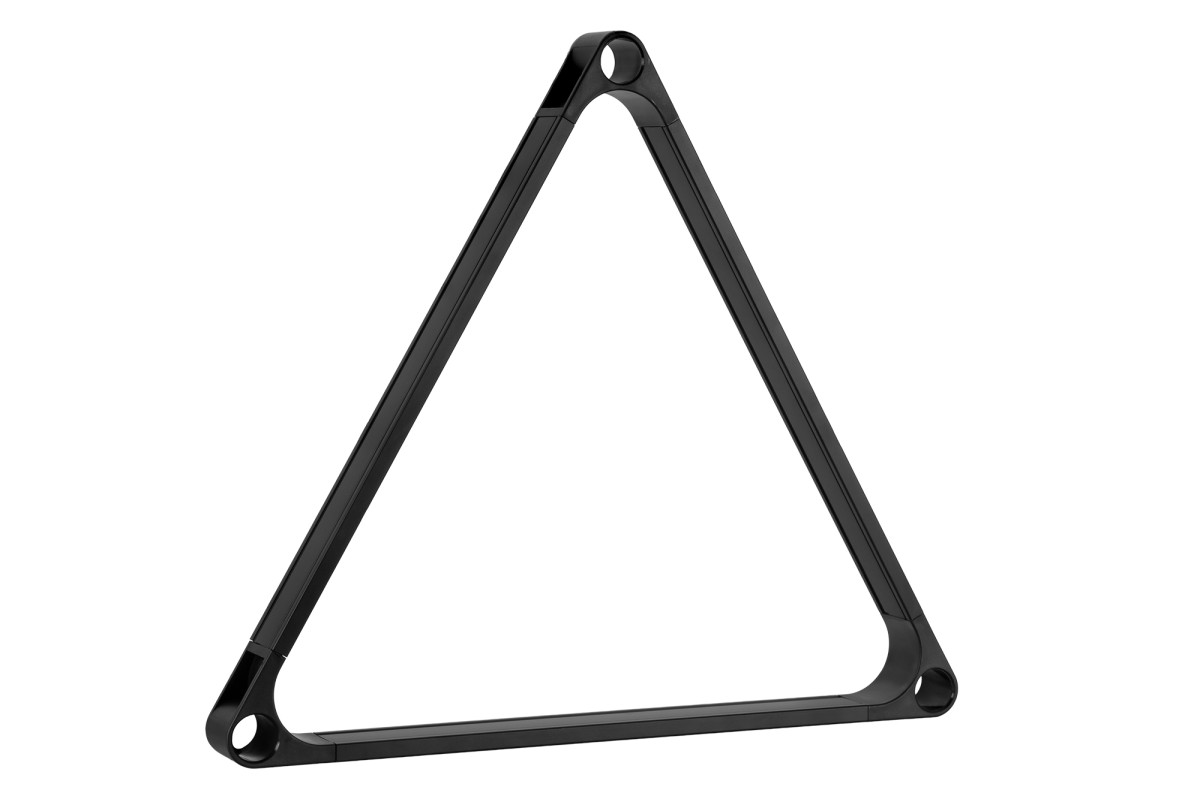 Dreieck, Pool, RackStar, Aluminium, schwarz, 57,2 mm