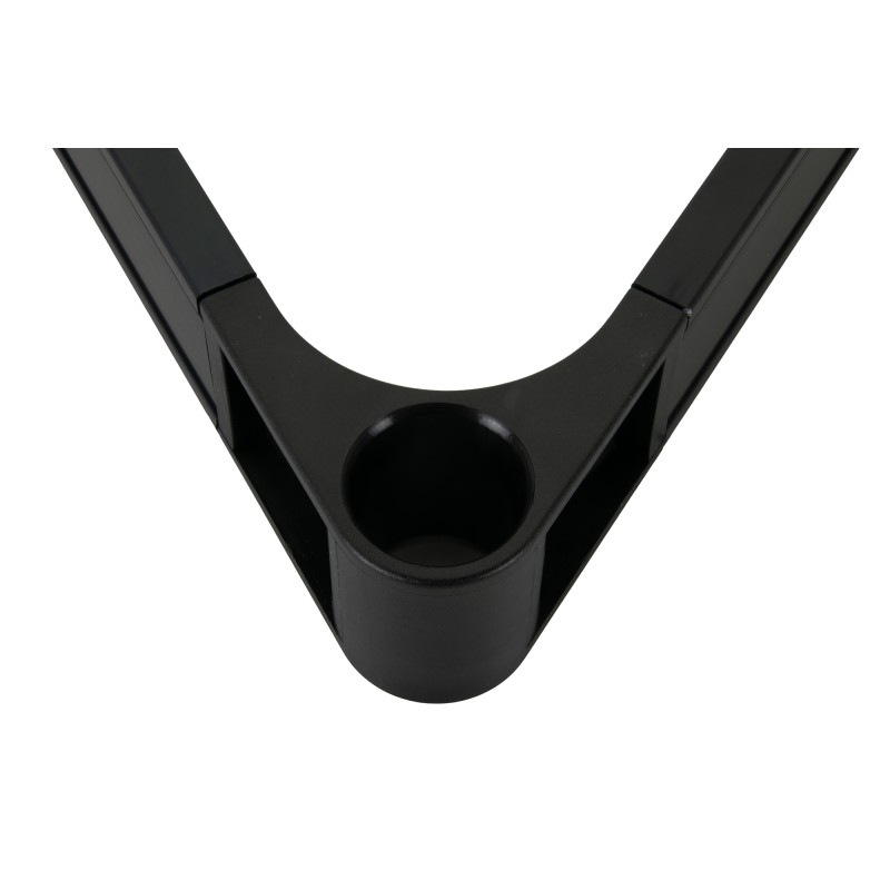 Dreieck, Pool, RackStar, Aluminium, schwarz, 57,2 mm