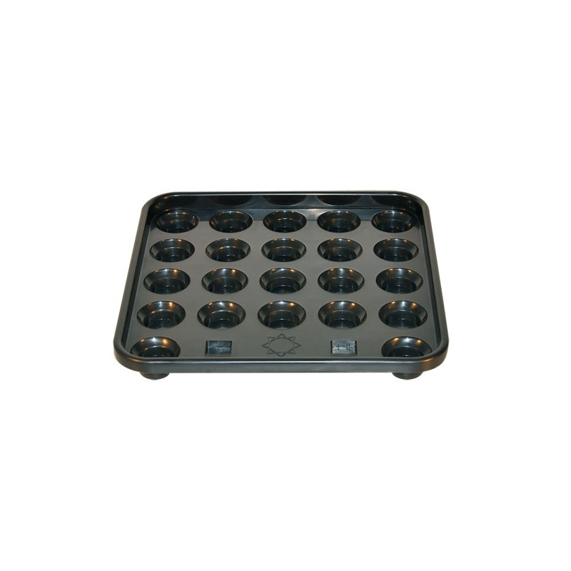Balltablett, Snooker, schwarz Balltablett, Snooker, schwarz