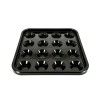 Balltablett, Pool, 57,2 mm, schwarz