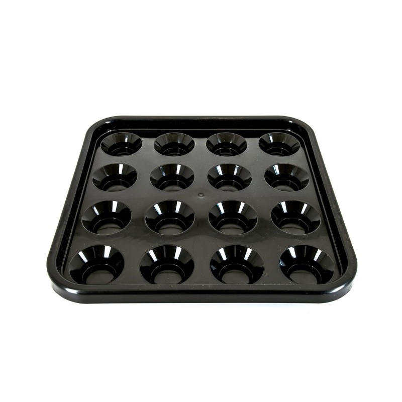 Balltablett, Pool, 57,2 mm, schwarz