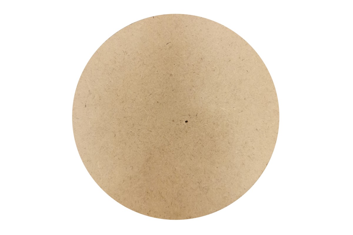 Unterlegscheibe für Tischfüße, Plywood, 15cm Durchmesser, 3mm dick