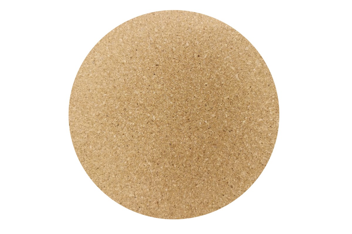 Unterlegscheibe für Tischfüße, Cork, 15cm Durchmesser, 5mm dick