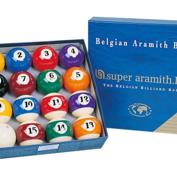 Billardkugelset, Pool, Super Aramith Pro, 57,2 mm
