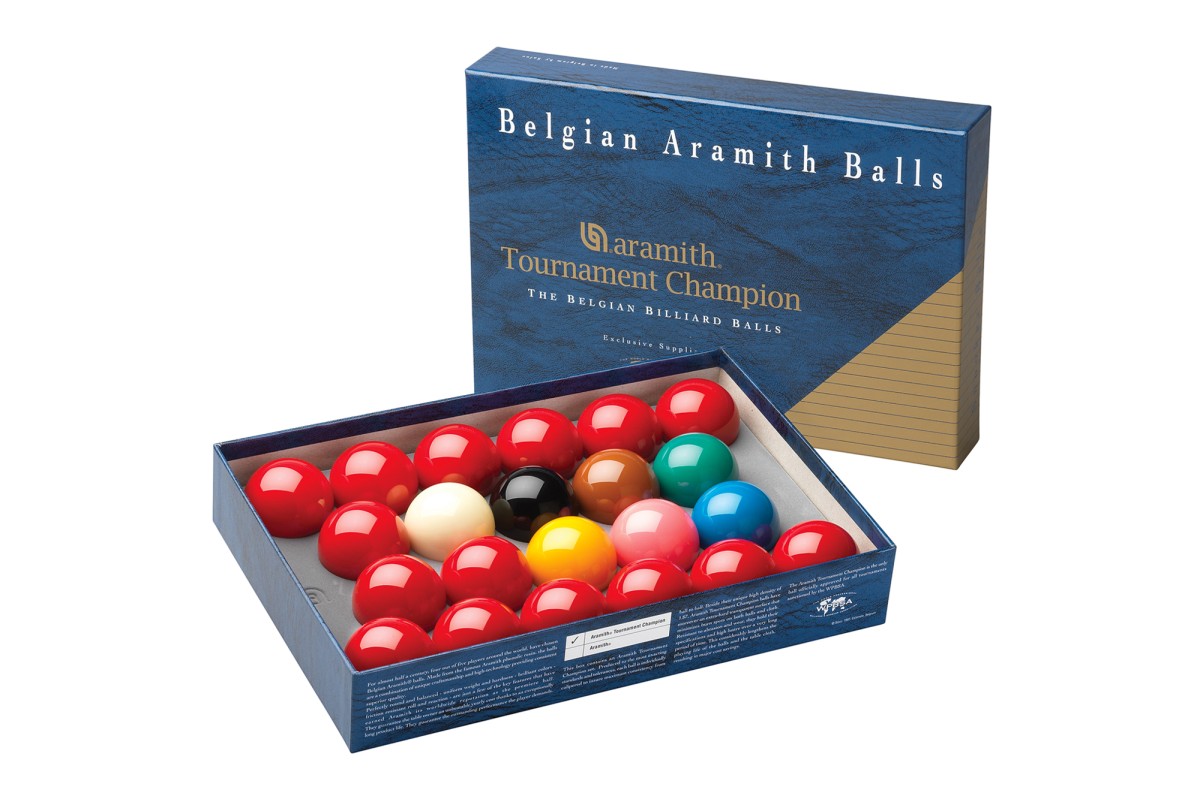 Billardkugelset, Snooker, Aramith Tournament Champion, 52,4 mm