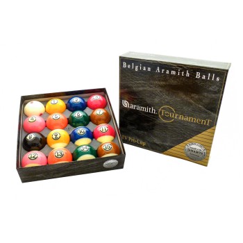 Billardkugelset, Pool, Aramith Tournament Pro Cup TV , 57,2 mm