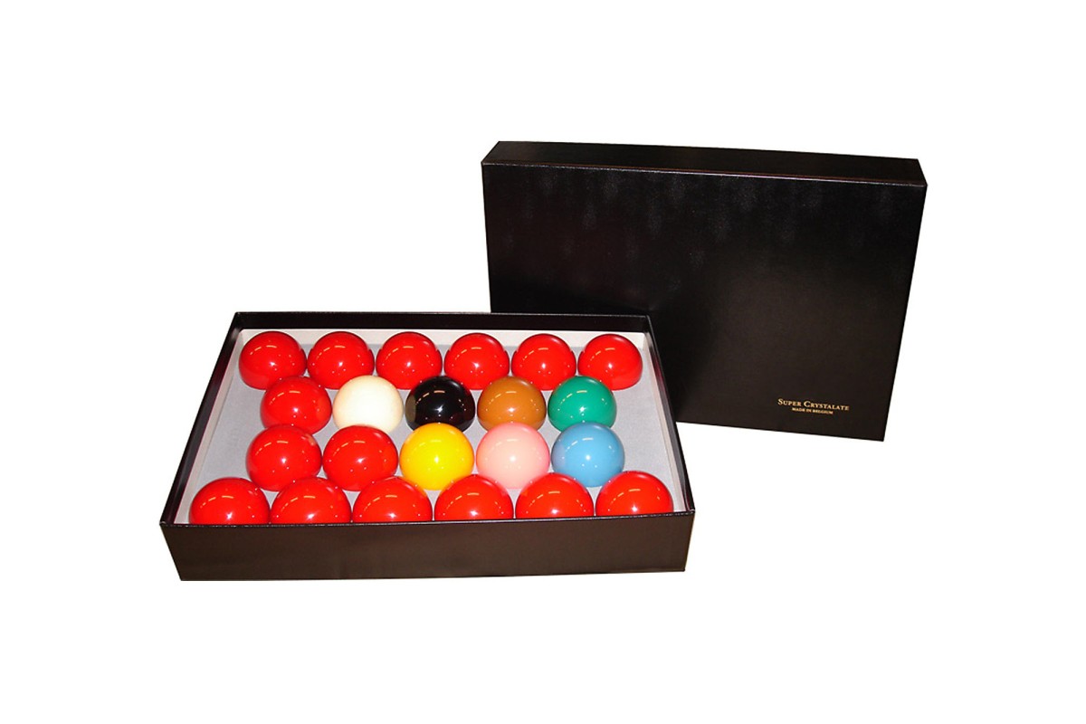 Billardkugelset, Snooker, Aramith Super Crystalate, 52,4 mm