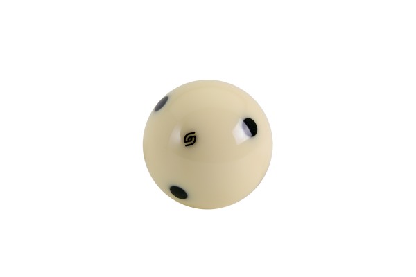 Billardkugel, Pool, Aramith Tournament TV Black, weiß, 57,2 mm