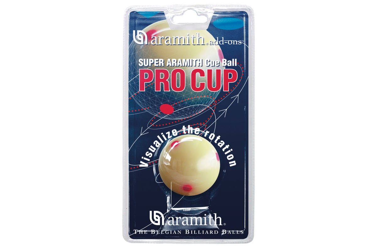 Billardkugel, Snooker, Aramith Pro Cup, weiß, 52,4 mm